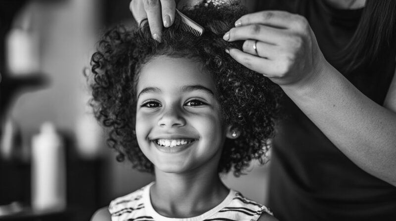 Opting for Layered Cuts - Cutting your kids curly hair tips